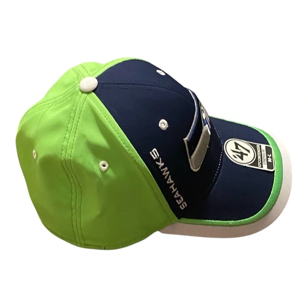 Boys Seattle Seahawks '47 Brand Contender Stretch Fit hat.